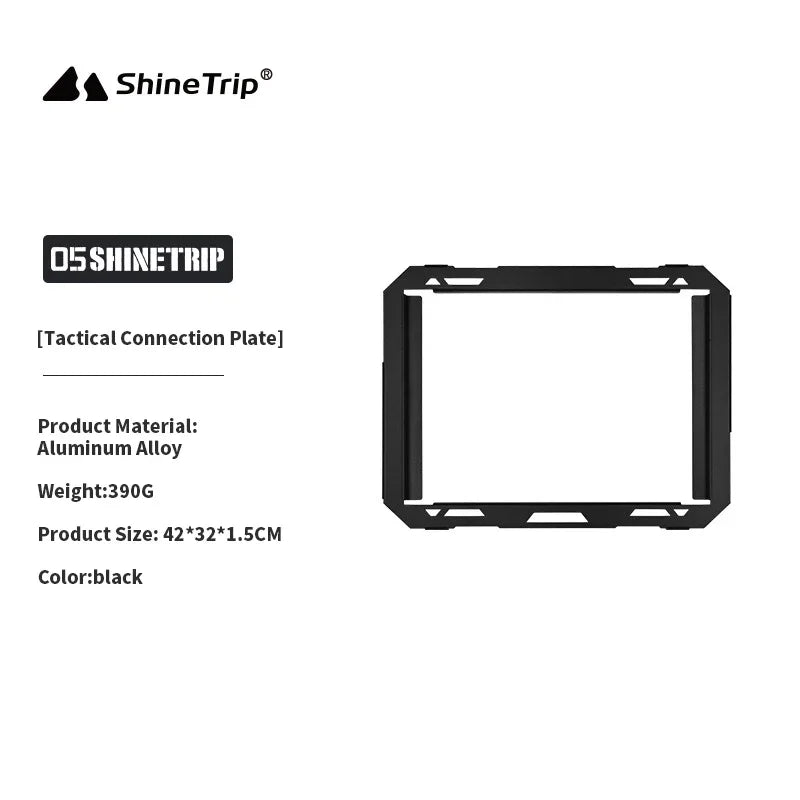 ShineTrip Camping Lightweight Table Portable Folding Table Lift Adjustable Aluminium Camping Table Set-WAYBIKER