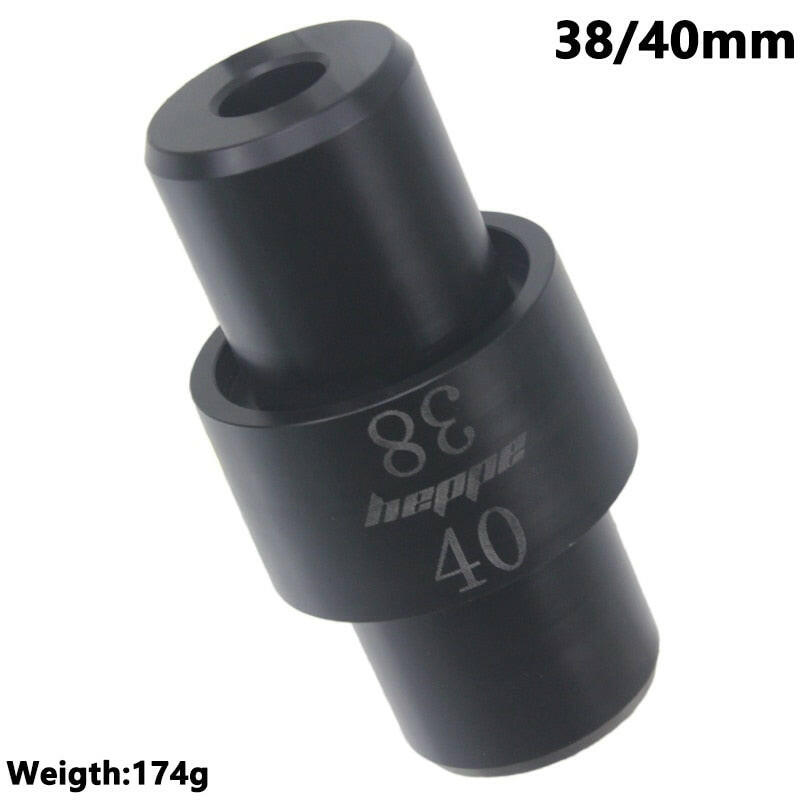 HEPPE Bike Front Fork Dust Seal Installation Tool for 32/34/35/36/38/40mm Fork Pipe Bike Fork Seal Installation Tool Dual Head-WAYBIKER