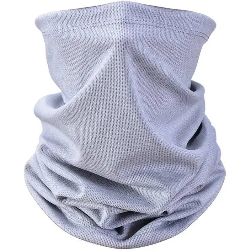 Solid Color Bandana High Elastic Seamless Buffs Gaiter Headband Cycling Mountaineering Face Shield Men Scarf-WAYBIKER