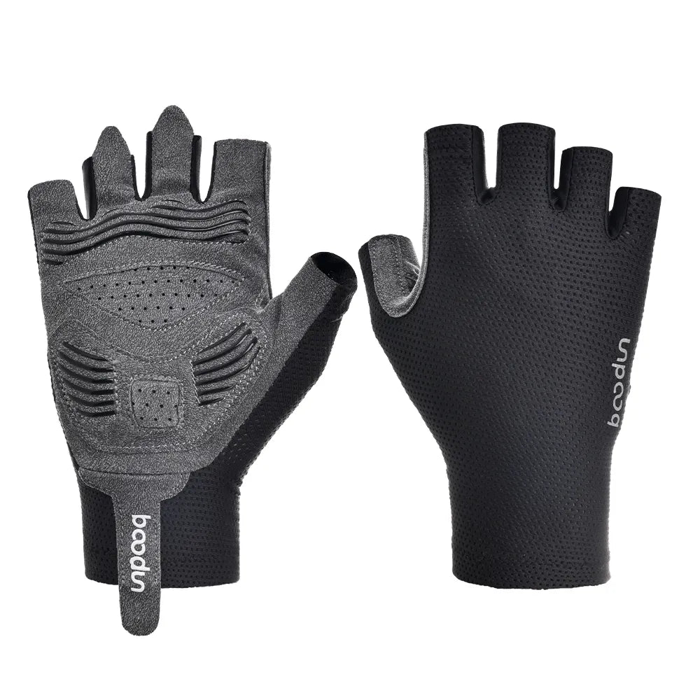 1670long cuff cycling gloves with mesh micofiber and zip thread sunscreen bike gloves-WAYBIKER