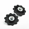 2 Pcs Bike Wheels Guide Wheels Bicycle 6 To 7 Speed Rear Derailleur Plastic Guide Wheels Bike Repair Kit