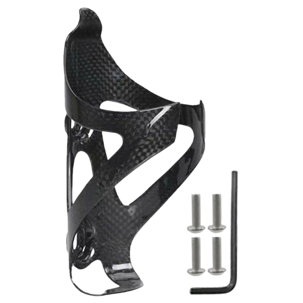 Carbon Fiber  Bottle Cage Drink Cup Holder Lightweight Durable with Screws Easy Installation Outdoor-WAYBIKER
