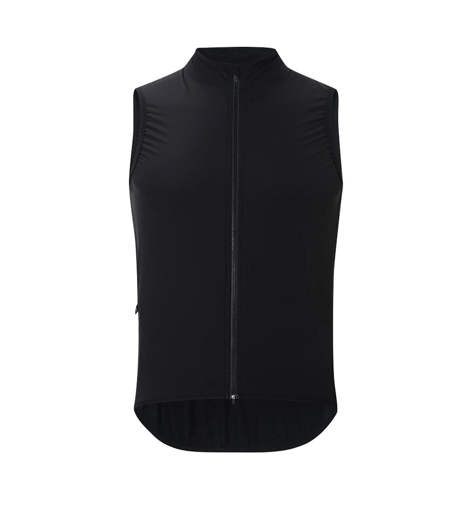 HISERWA Cycling Vest Windproof Sleeveless Bicycle Gilet Lightweight Outdoor Breathable Windwater MTB Road Vest Cycling Clothing