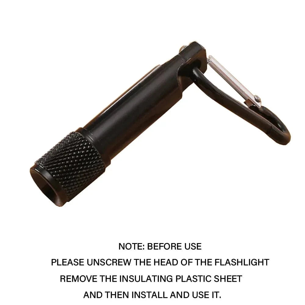 Outdoor Handheld Flashlight Small Strong Light Portable Outdoor Rechargeable Super Bright Work Light Multifunctional Flashlight-WAYBIKER