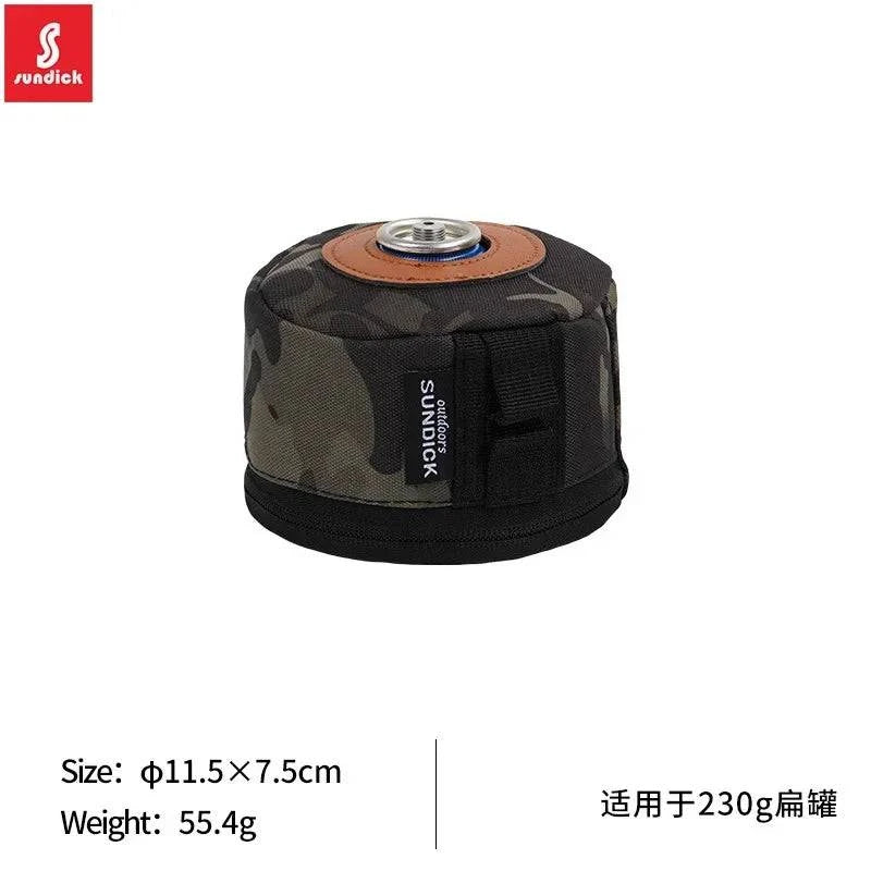 SUNDICK Camping 230 Gas Cylinder Cover Protective Cover Insulation Cover Anti Fall Picnic Long Gas 450 Gas Cylinder Storage Bag-WAYBIKER