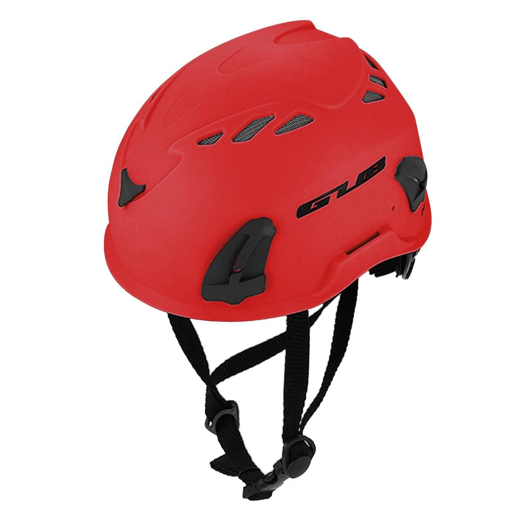Climbing Helmet Cycling Safety Helmet with Headlamp Earmuff Taillight Attachment Points for Hiking Climbing Caving-WAYBIKER