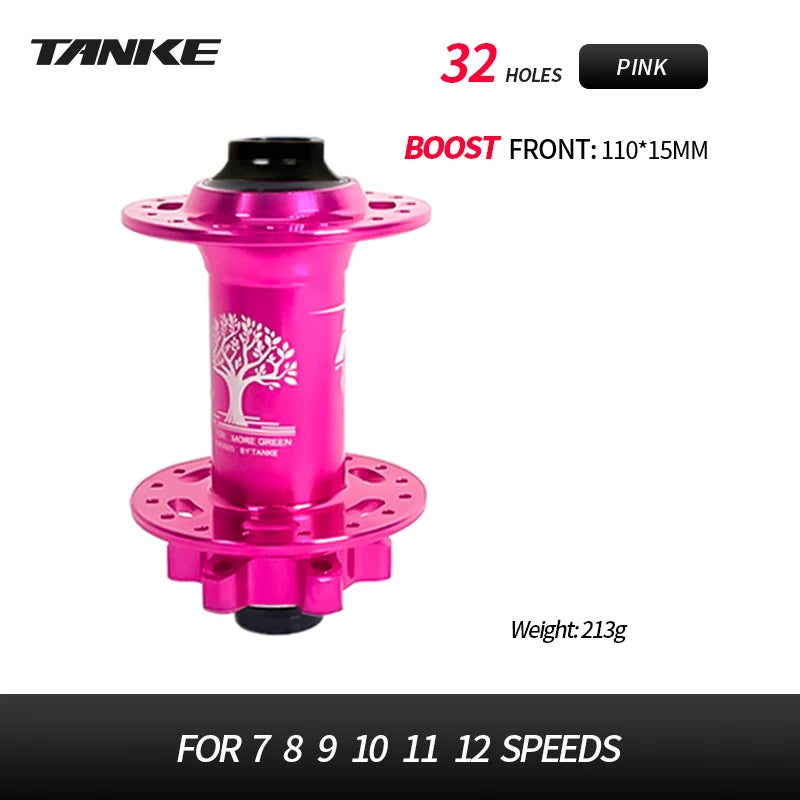 TANKE-Boost 12x148,15x110,Aluminum Bicycle Hub,32 Holes 120 Clicks 4Bearing MTB Mountain Bike Disc Brake Hub HG MS XD 8-12 Speed