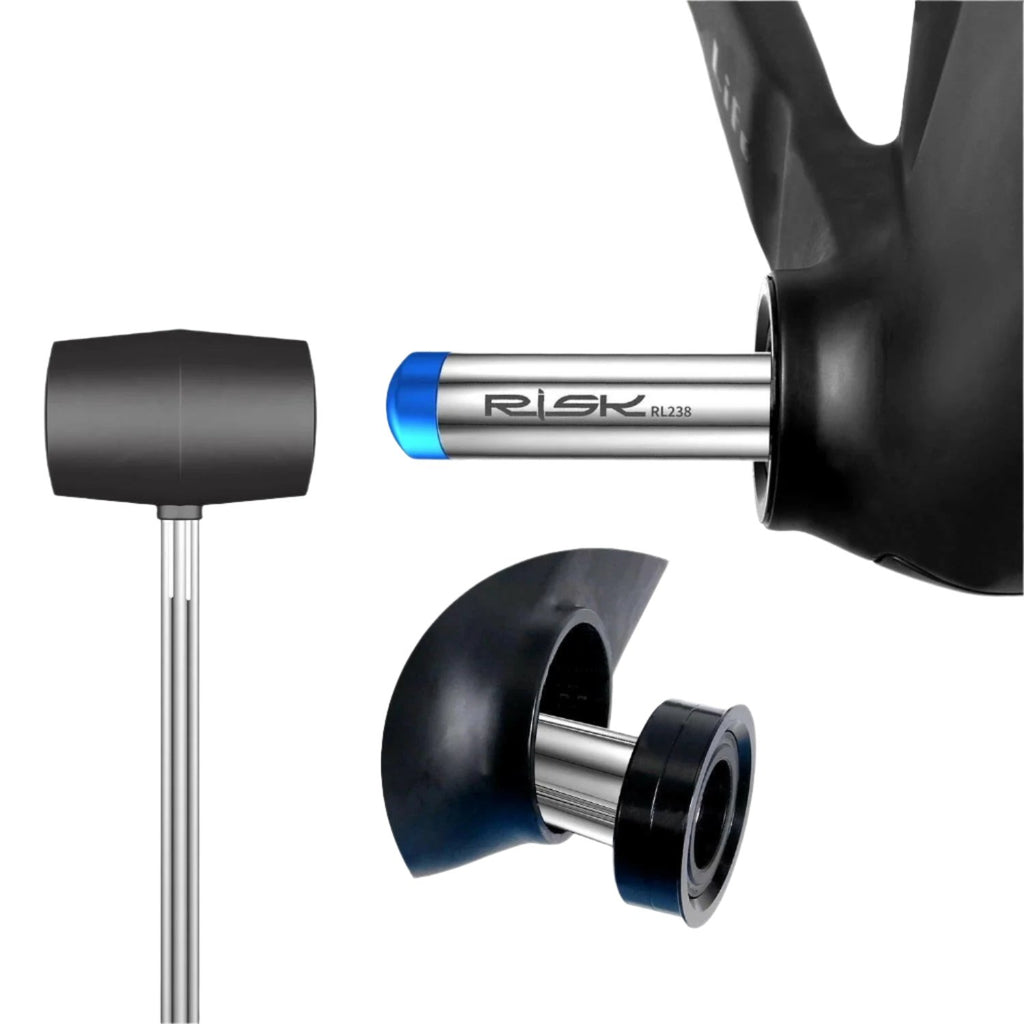 Risk Bicycle Headset Removal Dismount Tools For BB86 PF30 BB92 Bike Bottom Bracket Cup Press-in Shaft Crank Install Repair Tool-WAYBIKER