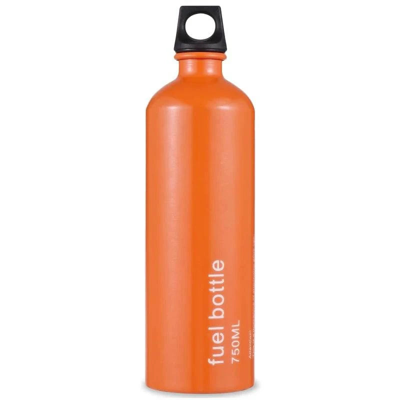 Outdoor Fuel Bottle Petrol Alcohol Liquid Oil Bottle 750ml Oil Storage Can for Camping Hiking Mountaineering Outdoor Cooking-WAYBIKER