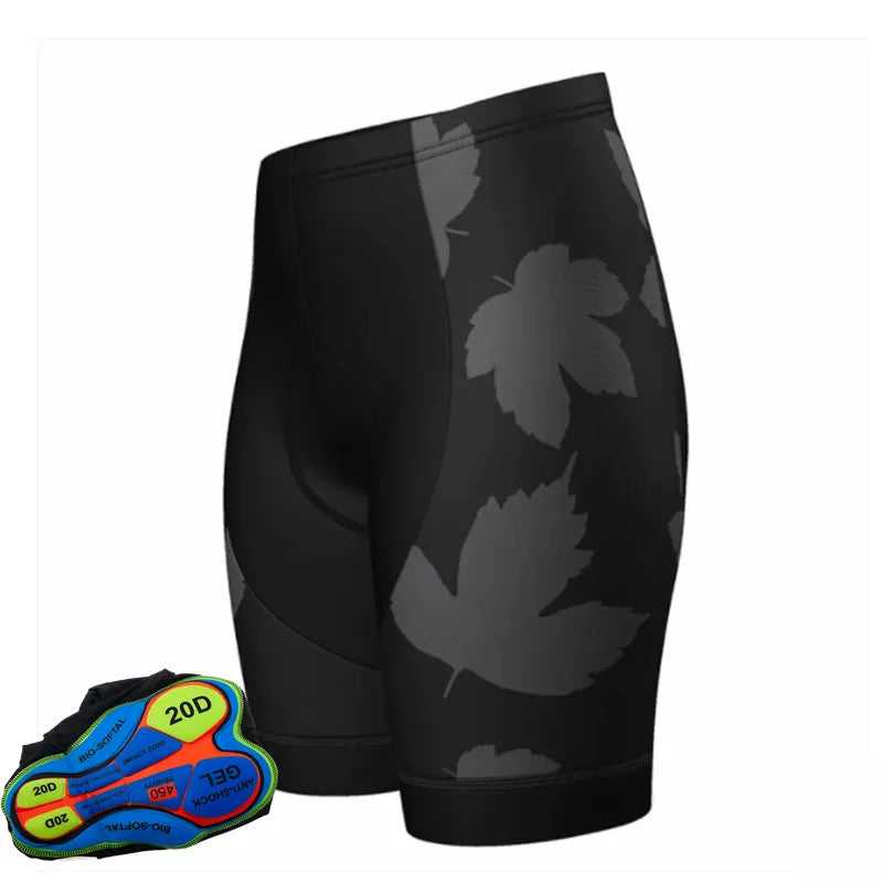 Women 2023 Unisex Team Edition Cycling Shorts 20D Anti Slip Padded Gel Cycling MTB Bike Shorts Mountain Bicycle-WAYBIKER