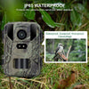 24MP/1080P IR Night Vision IP65 Waterproof Hunting Camera Motion-activation Capabilities Mini Trail Camera for Wildlife Scouting-WAYBIKER