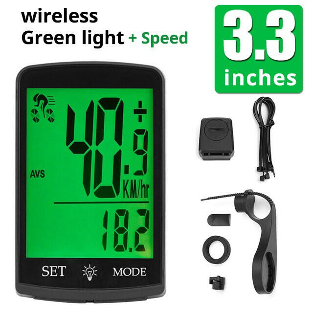 NEWBOLER Bicycle Cycling Computer Wireless Wired Waterproof digital Bike Speedometer Odometer with Backlight Bike Stopwatch-WAYBIKER