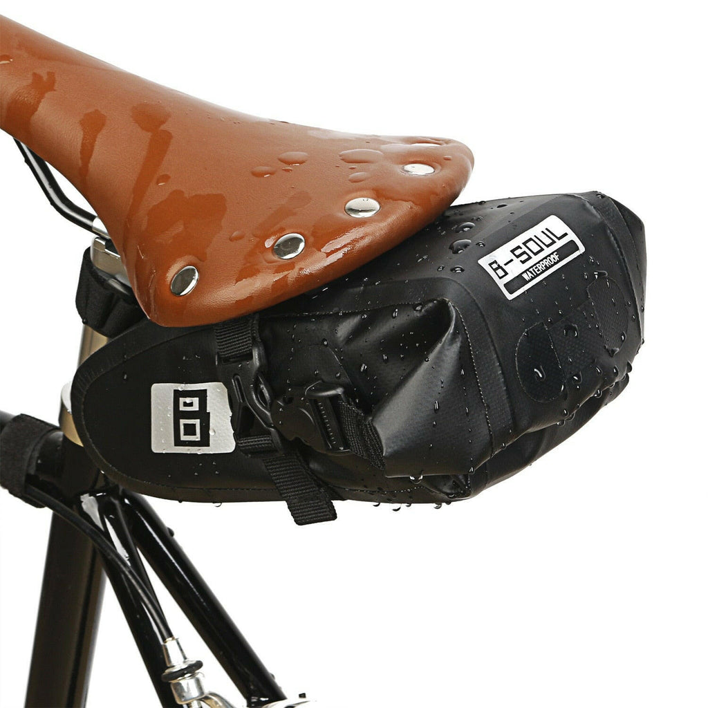 Waterproof Mountain Road Cycling Bike Saddle Bag Bicycle Wedge Pack Rear Back Seat Tail Bag Dry Pouch Sack-WAYBIKER