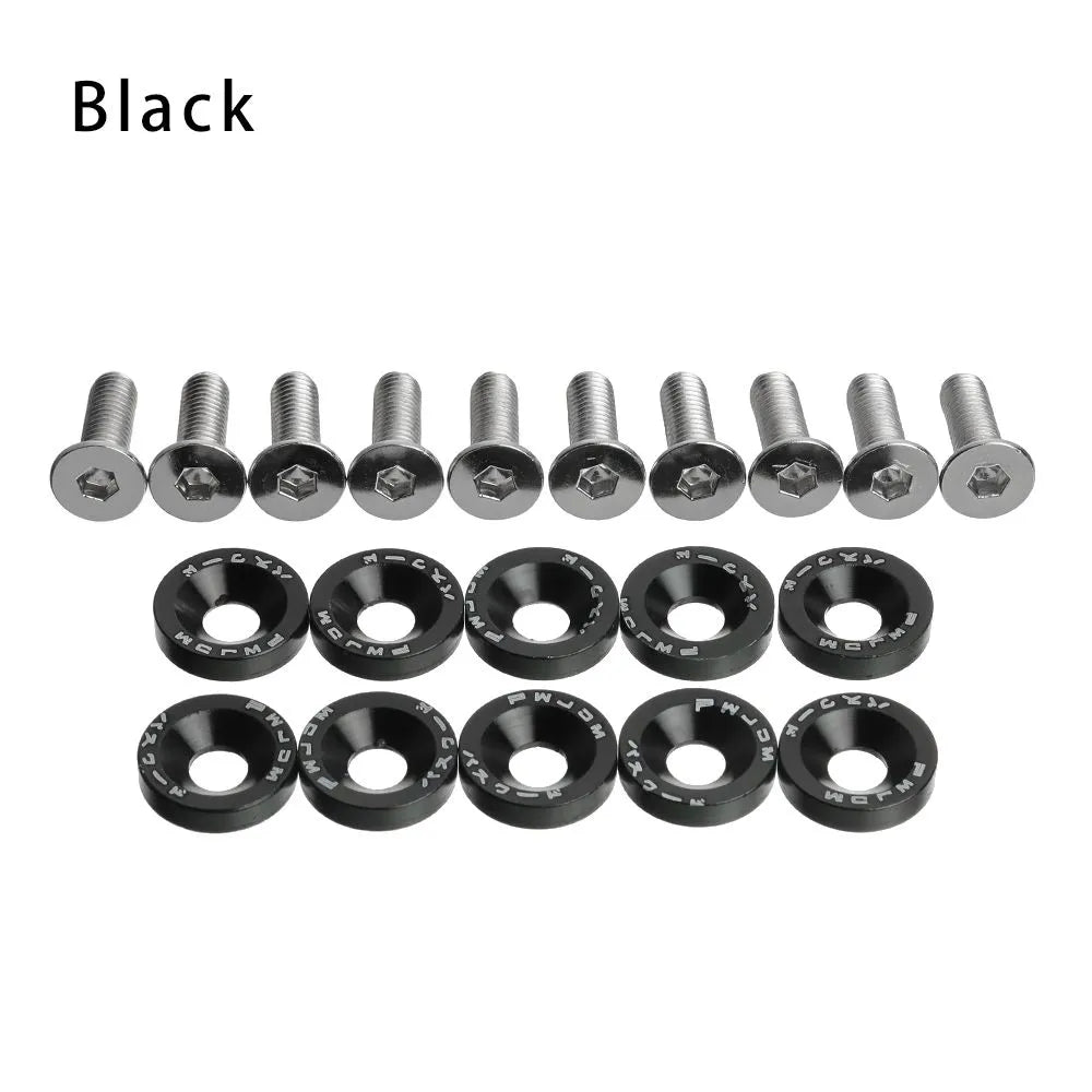 10PCS Scooter Fasteners Screws Handle Bar Screw Washers for Dualtron 1 2 3 Thunder Eagel Ultra Zero 9 Parts Car Decor Screws-WAYBIKER