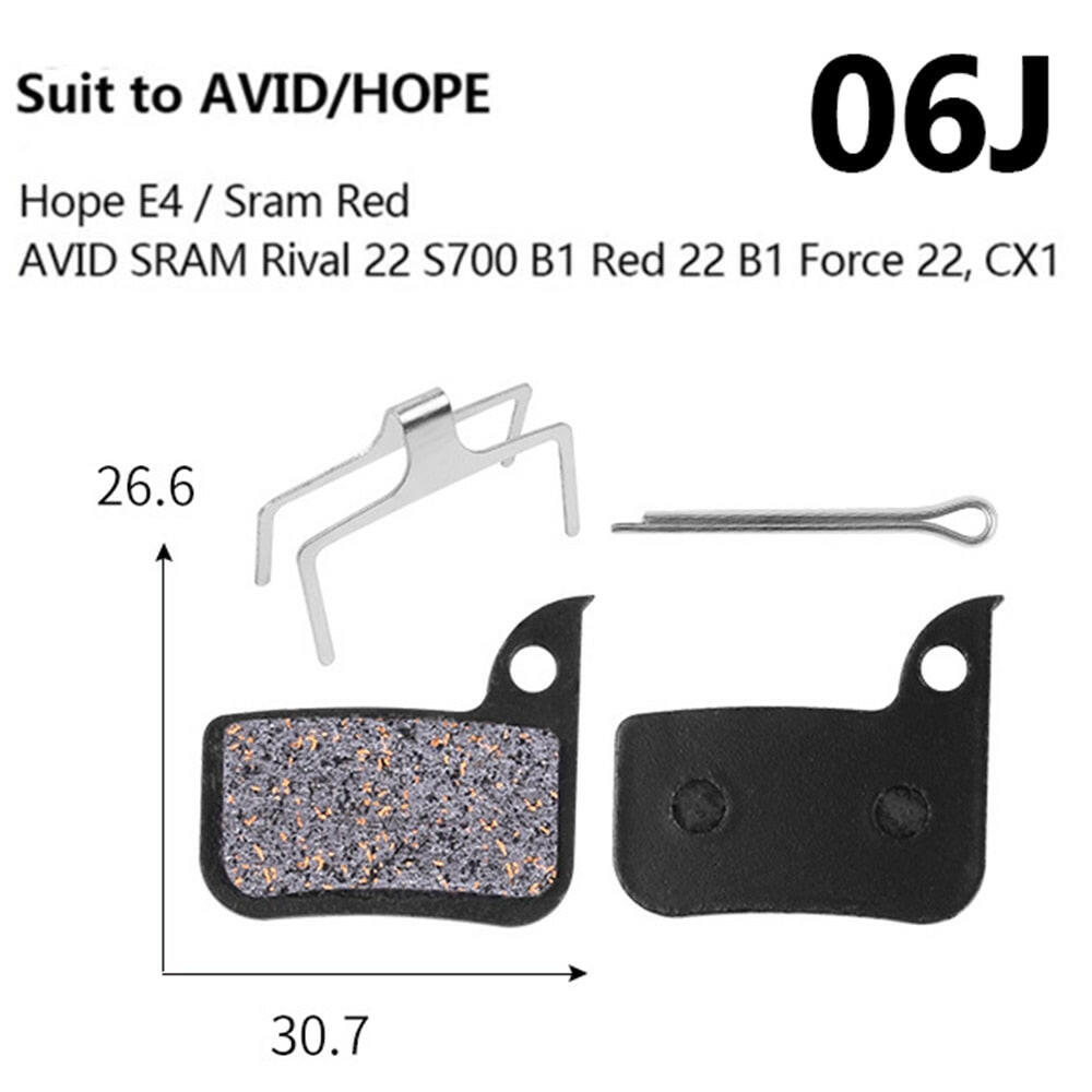 1 Pair/2pcs MTB DISC Brake Pads for Shimano XT DEORE MT200 315 For Magura/TEKTRO/AVID/MEGURA/HAYS Resin/Metal Disc Brake Pads-WAYBIKER