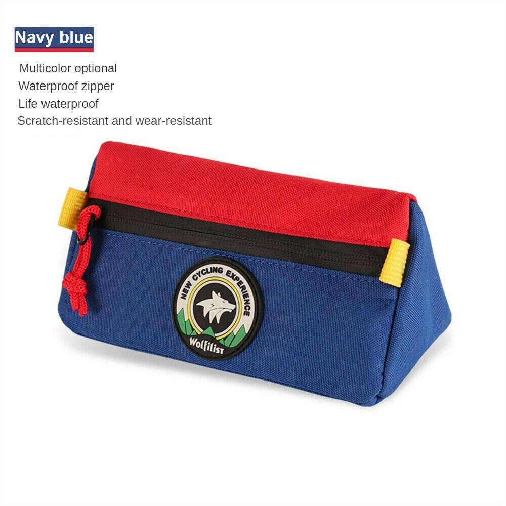 Wolfilist Saddle Frame Bag Waterproof Triangle Head Bag Children's Balance Car Bag Mountain Road BikeTools Storage Bag Bike Bag-WAYBIKER