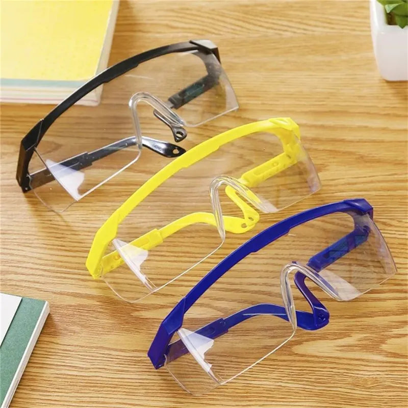 Protective Safety Glasses Work Anti Dust Eye Anti-Fog Antisand Windproof Saliva Transparent Goggles Eye Protection-WAYBIKER