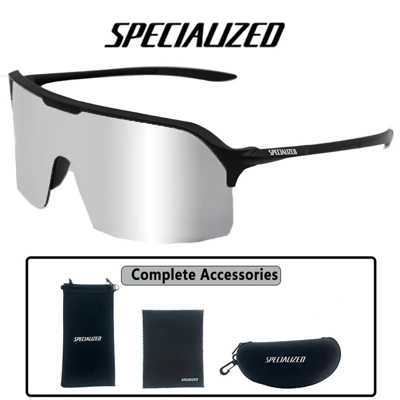 Cycling Sunglasses for Men Women Sport Polarized Lens Outdoor Goggles Bike Riding Glasses Bicycle Windproof Eyewear-WAYBIKER