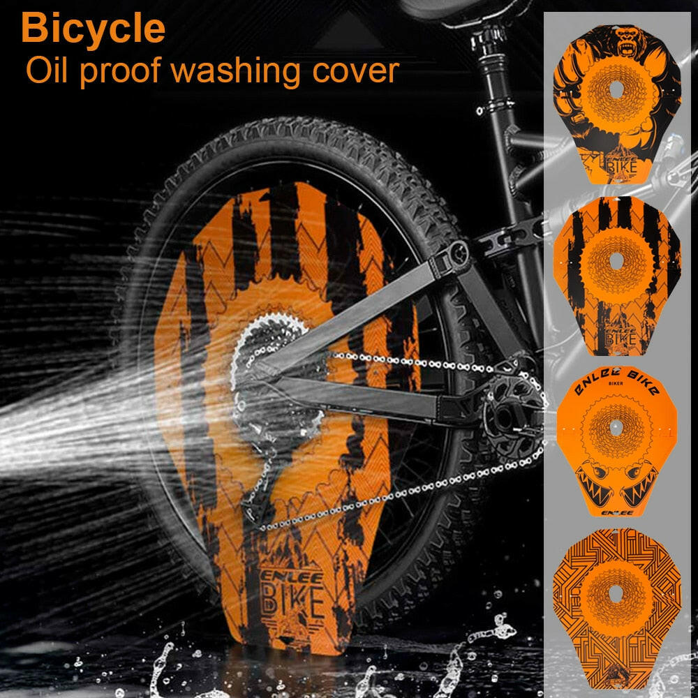 Washing Disc Brake Edge Protection Cover Anti Pollution Cover For Bicycle MTB Mountain Bike Riding Maintenance Car Washing Cover
