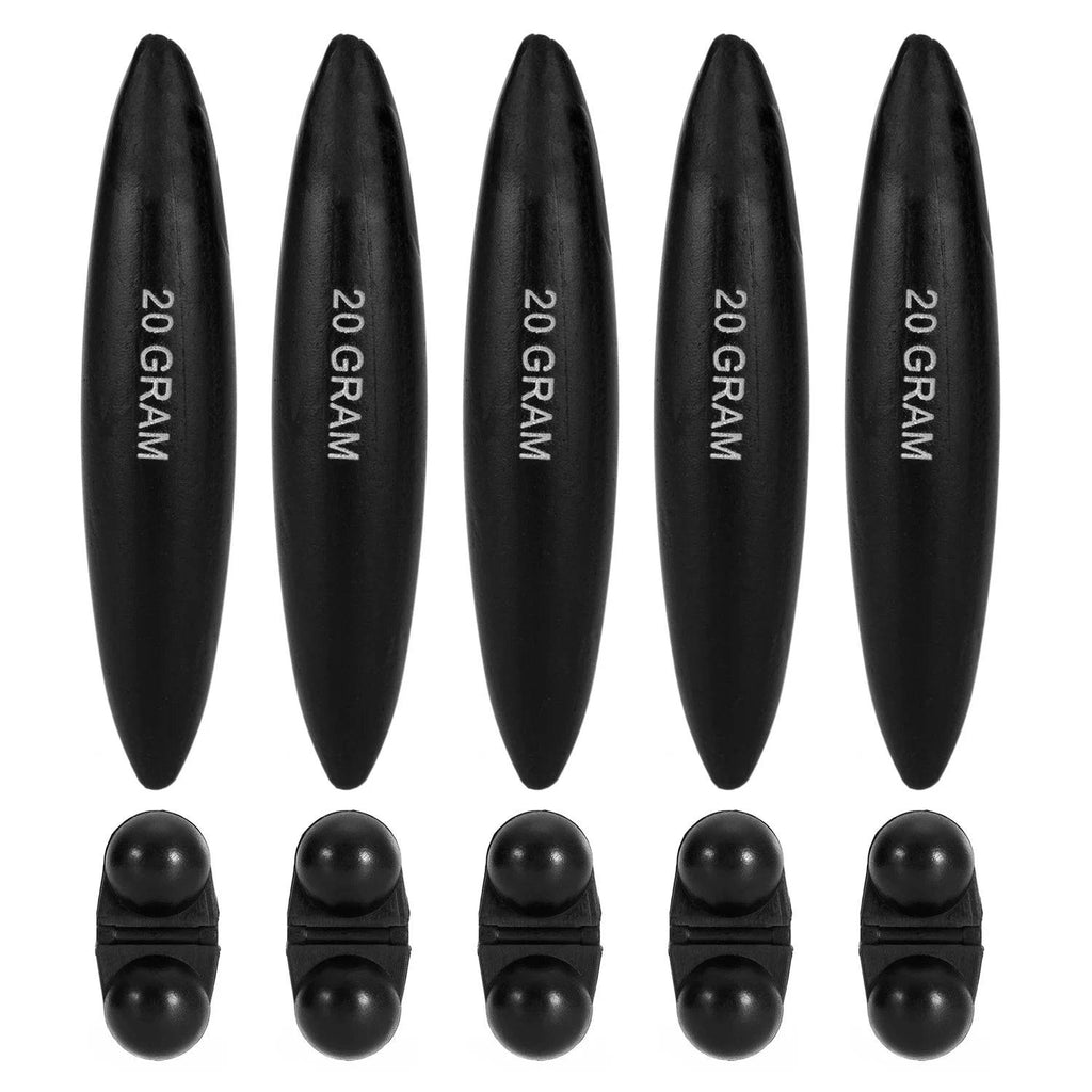 20g / 30g EVA Inline Float with Bell Fishing Buoyancy Floats Weight Bead Catfish Float Fishing Accessories-WAYBIKER