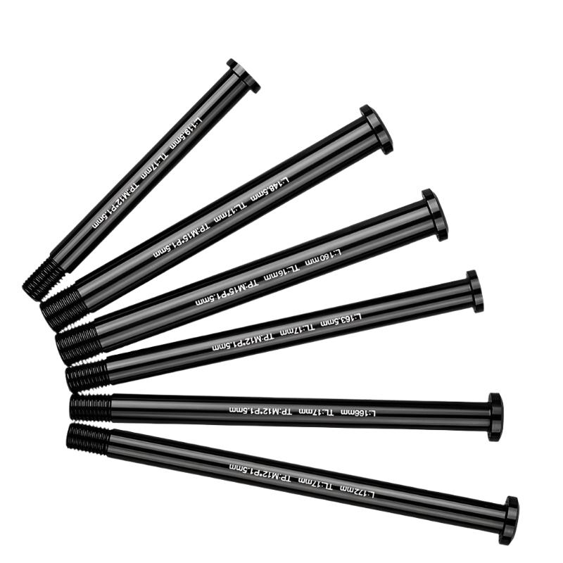 Bicycle Thru Axle Skewers 12mm/15mm Wheel Hub Shaft 15x110 15x100 12x148 12x142 MTB Road Bike Frame Frok Thru Axle Quick Release-WAYBIKER