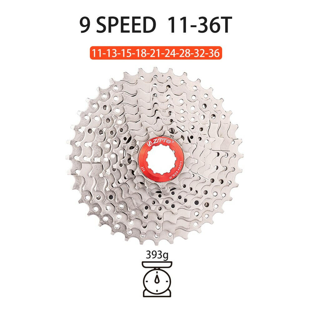 ZTTO 8 9 10 11 Speed Bicycle Cassette Road Bike 10speed Steel Sprocket 8s 9s 10s 11s 8v K7 Freewheel Bicycle Parts-WAYBIKER