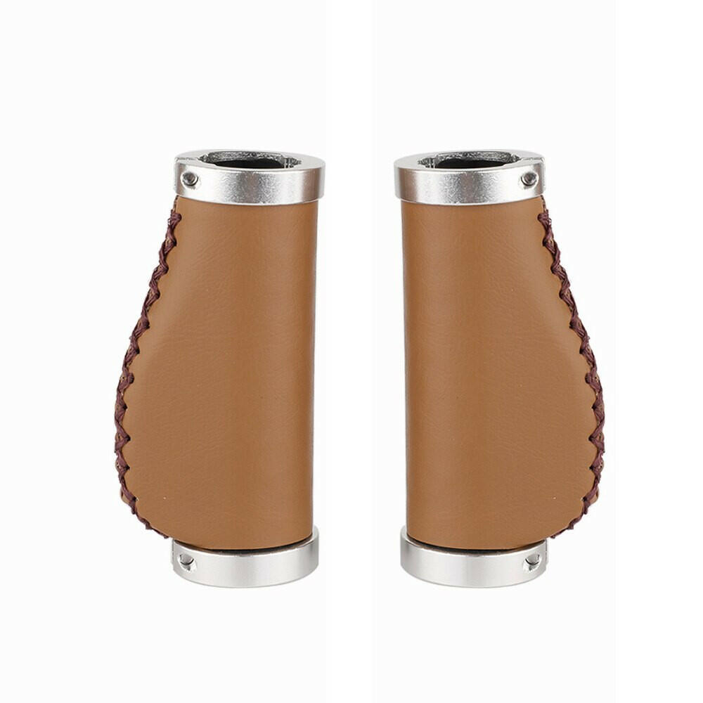 Mtb Grips PU Leather Bicycle Handlebar Sleeve Accessories Modified Bicycle Handlebar Sleeve with Handlebar Road Bicycle Grip-WAYBIKER