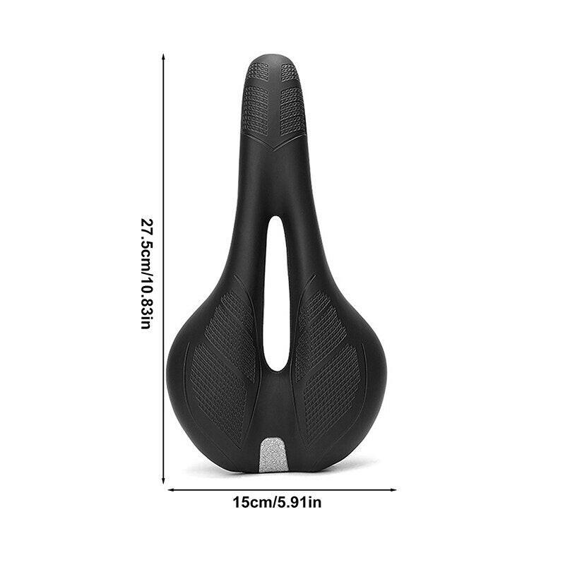 Soft Comfortable Bicycle Saddle Cycling MTB Saddle Hollow Breathable Widening Thickening Shock Absorber Mountain Bike Seat-WAYBIKER