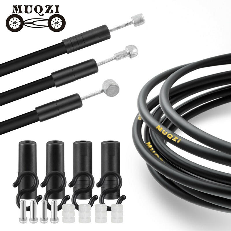 MUQZI Brake Shifter Cable Universal Housing Kits MTB Road Folding Bike Brake Shift Derailleur Inner Cable Line-WAYBIKER