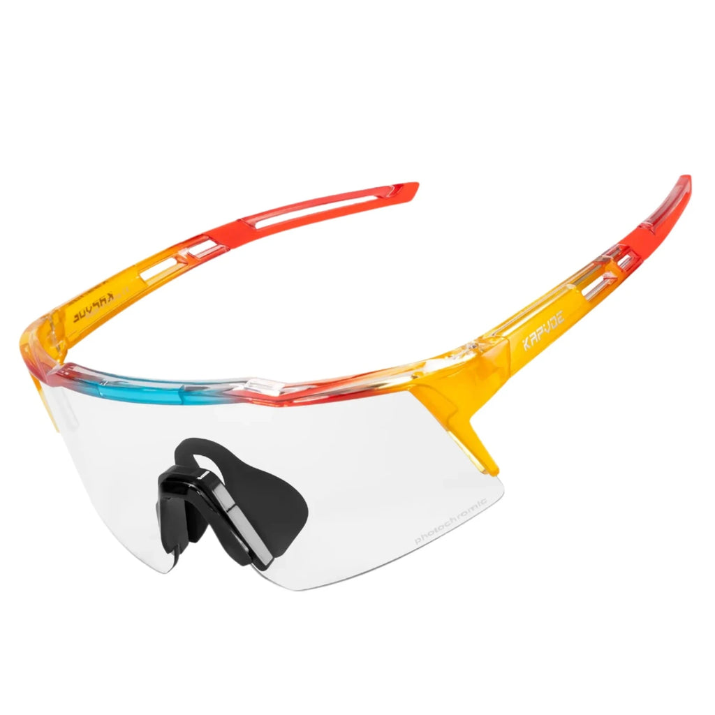 Kapvoe Teen Glasses Photochromic Sunglasses Sports Cycling Kids UV400 Boys Bike Glasses Outdoor Girl Bicycle Protection Glasses-WAYBIKER