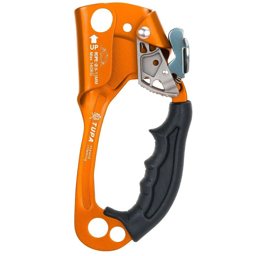 Outdoor Hand Ascender Climbing Ascender 8-13mm Vertical Rope Access Climbing Rescue Caving-WAYBIKER