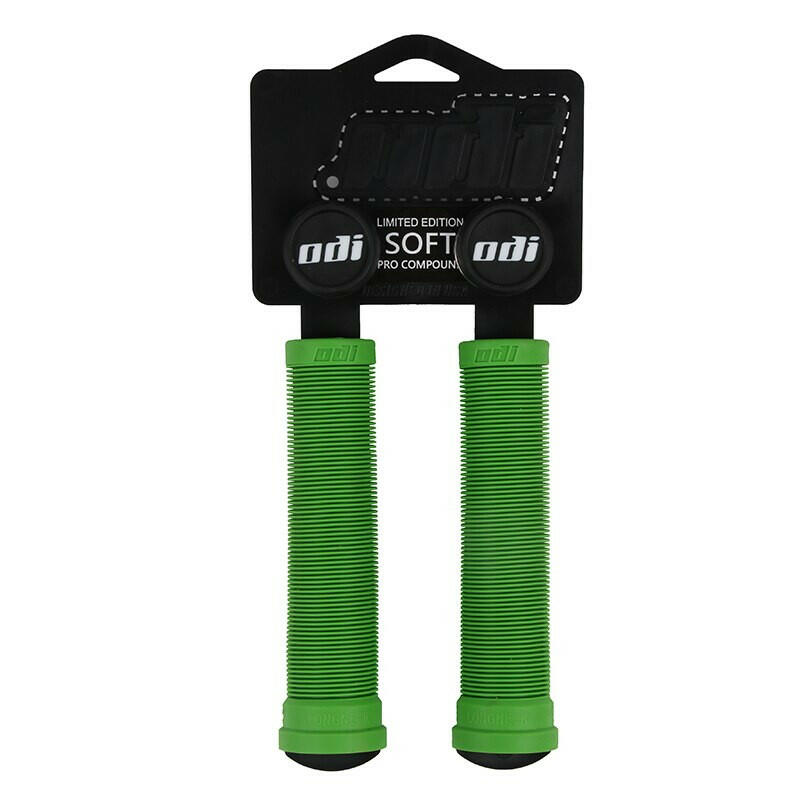 ODI Bicycle Handlebar Grips Silica Gel Handlebar Grip Soft Non-slip Shock-absorbing Handlebar Cover XC/AM Downhill Folding Bike-WAYBIKER