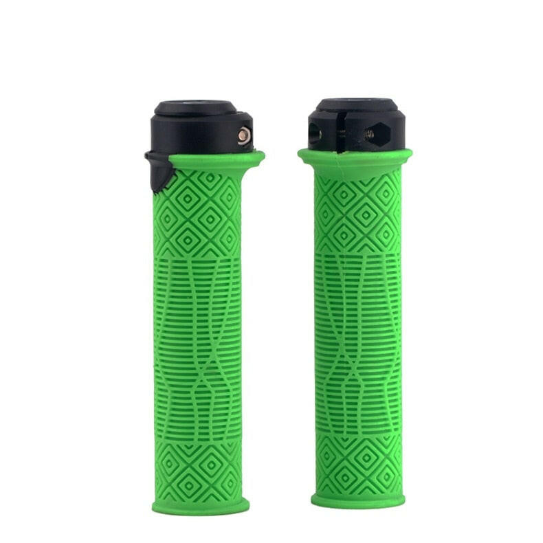 ODI MTB Bicycle Grip Lock 22.2mm Rubber Handlebar Grips Soft Antislip End Fit Fold BMX XC Balance Bicycle grip Bike Accessories-WAYBIKER
