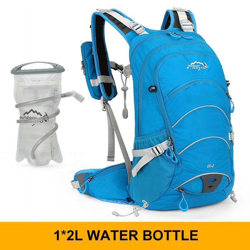 Mountaineering backpack 20 liters men's and women's outdoor sports bag waterproof camping hiking rain-WAYBIKER