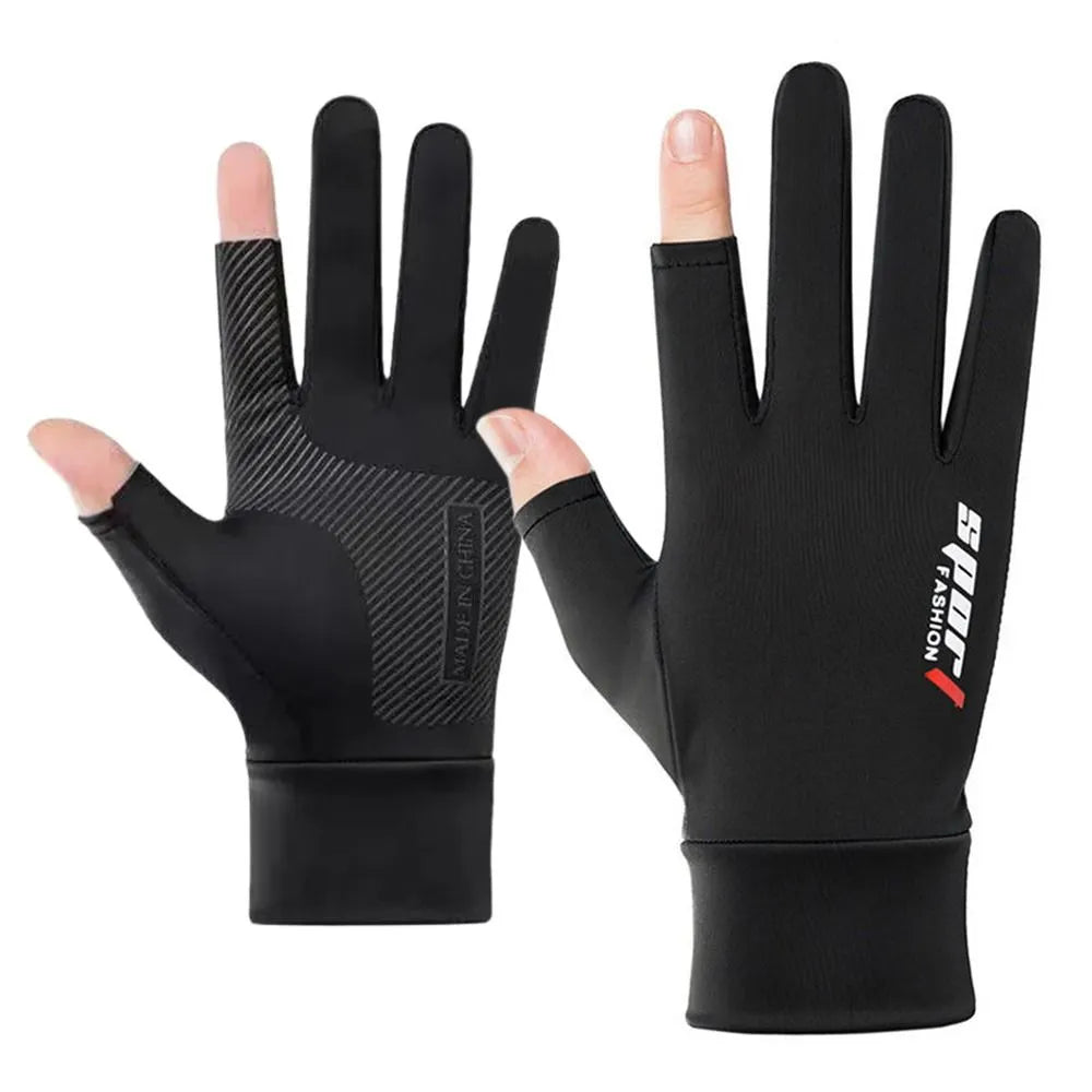 1Pair Summer Cooling Arm Sleeves Cover Women Men Sports Running UV Sun Protection Gloves Outdoor Fishing Cycling Driving Sleeves-WAYBIKER