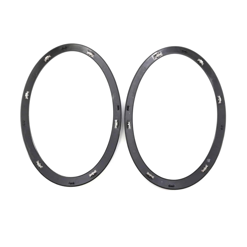 Headlight Trim Ring 2pcs Replacement for BMW MINI COOPER F55/F56/F57 2014-2021 OEM 51137300631-WAYBIKER