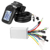 24V-48V 350W Motor Brushless Controller LCD Display Panel Thumb Throttle Electric Bicycles Scooter Brushless Controller Kit-WAYBIKER