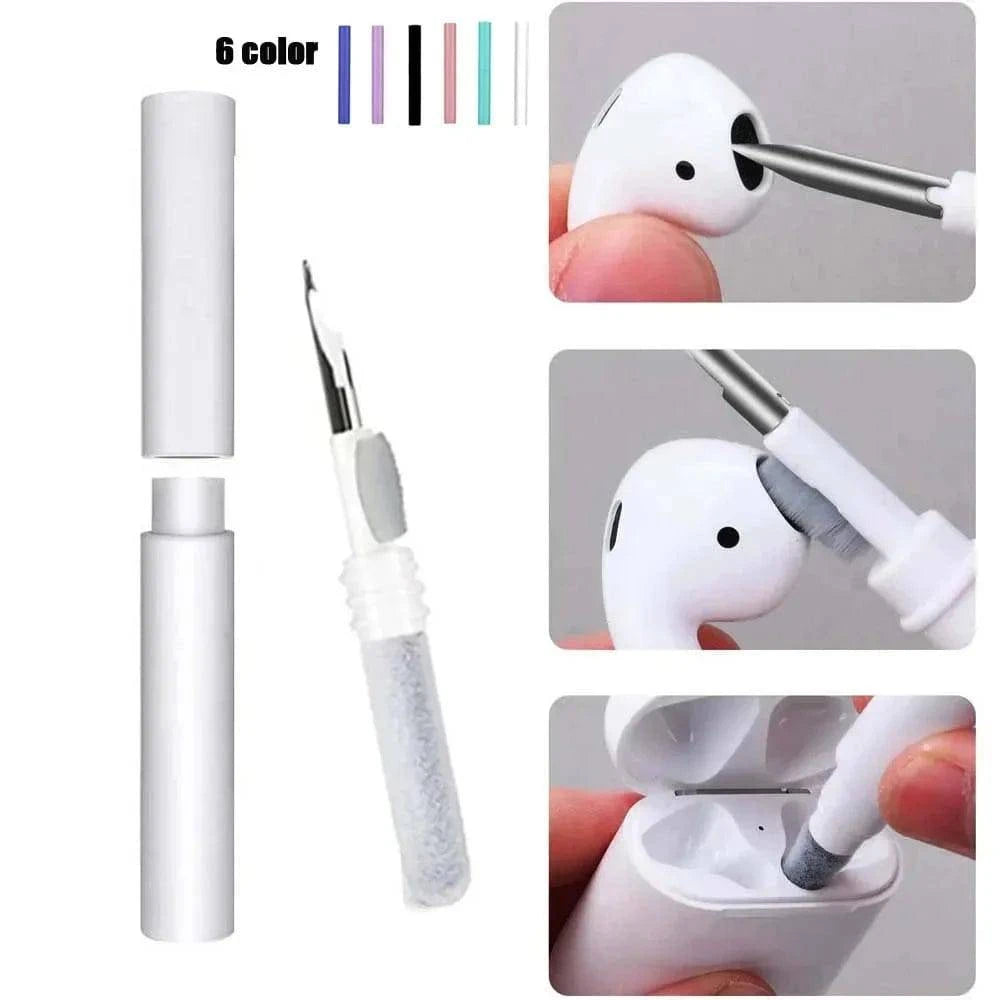 Bluetooth Earphones Cleaning Tool For Airpods Pro 3 2 1 Durable Earbuds Case Cleaner Kit Clean Brush Pen For Xiaomi Airdots 3Pro-WAYBIKER