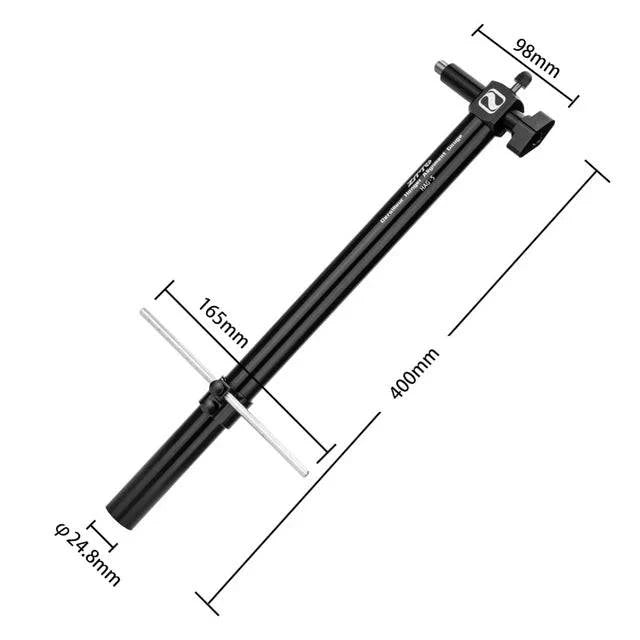 TOOPRE Bicycle Rear Derailleur Hanger Alignment Gauge Aluminium Alloy Straighten Tool for Mountain Road Bike 20-29'' Wheel-WAYBIKER