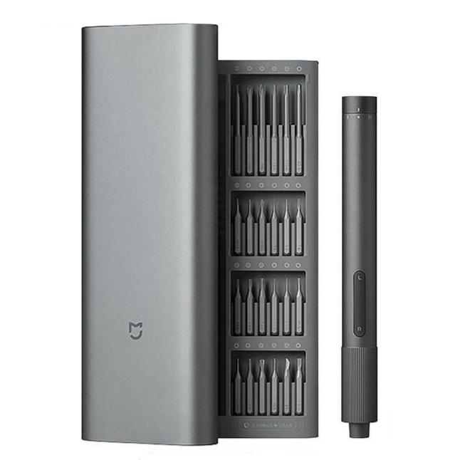 NEW Mijia Precision Screwdriver with 24 PCS Screw Heads Xiaomi Smart Magnetic Kit Power Tool Sets for PC Phone Smart Home Repair-WAYBIKER