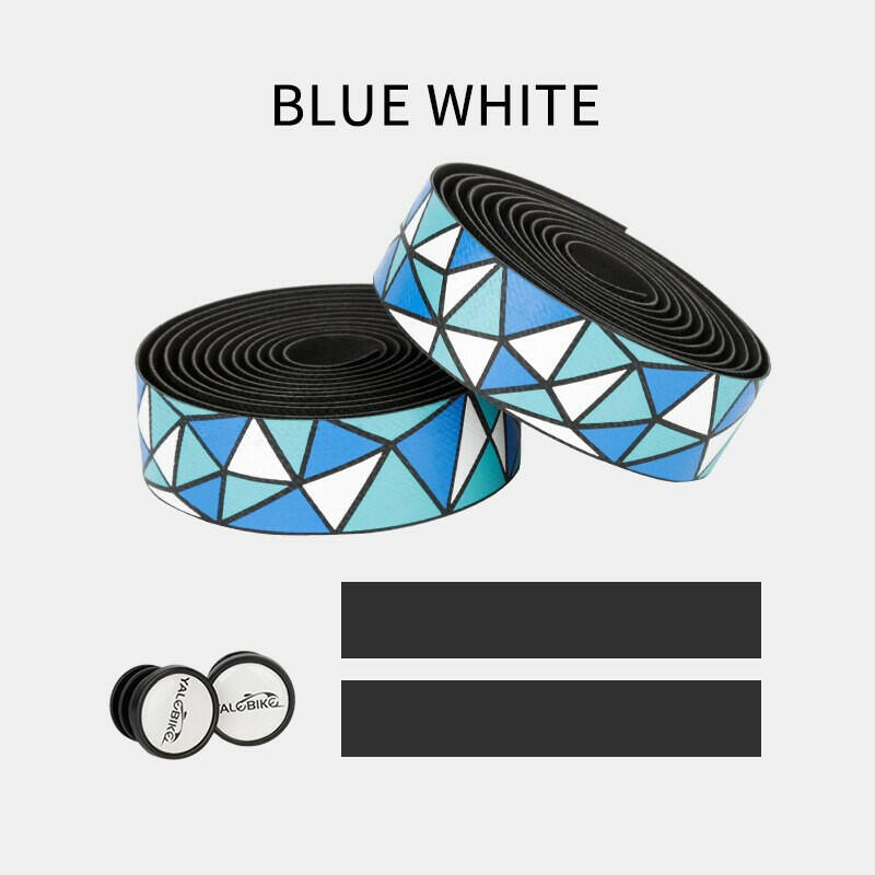 ESLNF Road Bicycle Handlebar Tape Gradient Color Bike Tapes EVA/PU Soft Anti-Vibration Handlebar Bar Tape Bike Accessories-WAYBIKER