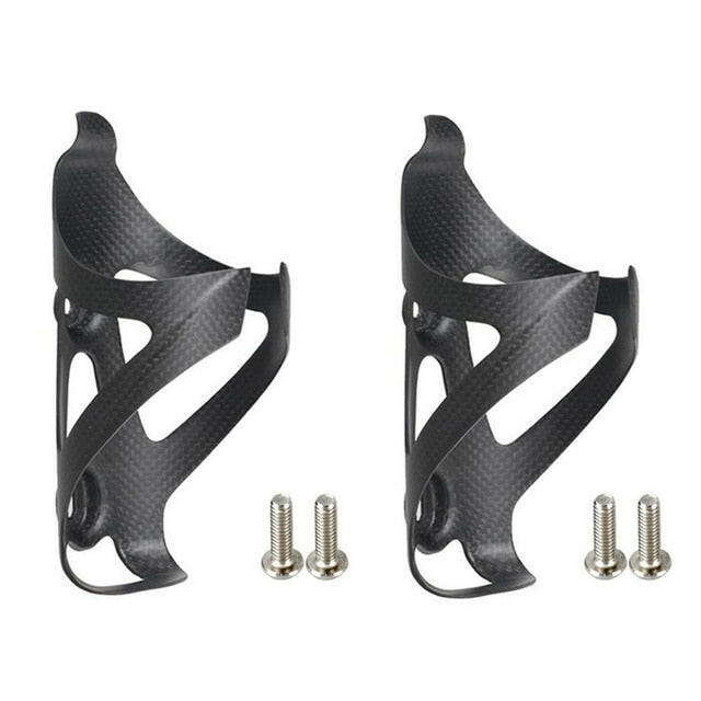 3K Full Carbon Fiber Bicycle Water Bottle Cage Matte/Glossy MTB Road Bike Bottle Holder Ultra Light Carbon Fiber Cycle Equipment-WAYBIKER