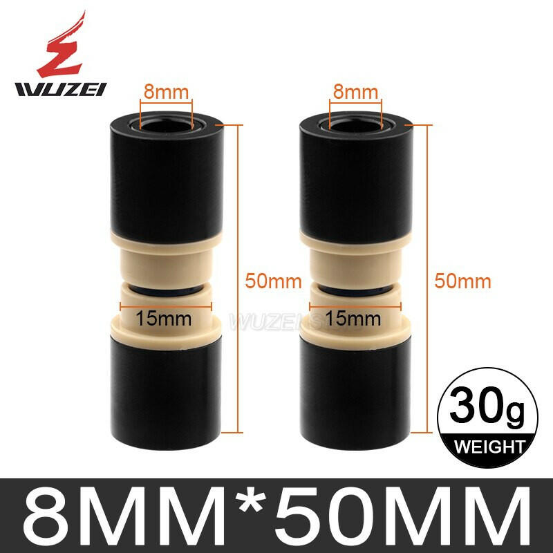 MTB Rear Shock DU Bushing Ring 8x22/24/32/44/50/52/54/68mm Aluminium Alloy DU Ring for Fox Rockshox Mountain Bike Shocks Parts-WAYBIKER
