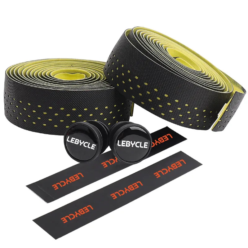 Lebycle Bike Reflective Bar Tape Road bike colorful Gradient color Non-slip Handlebar tapes Bicycle EVA Tape-WAYBIKER