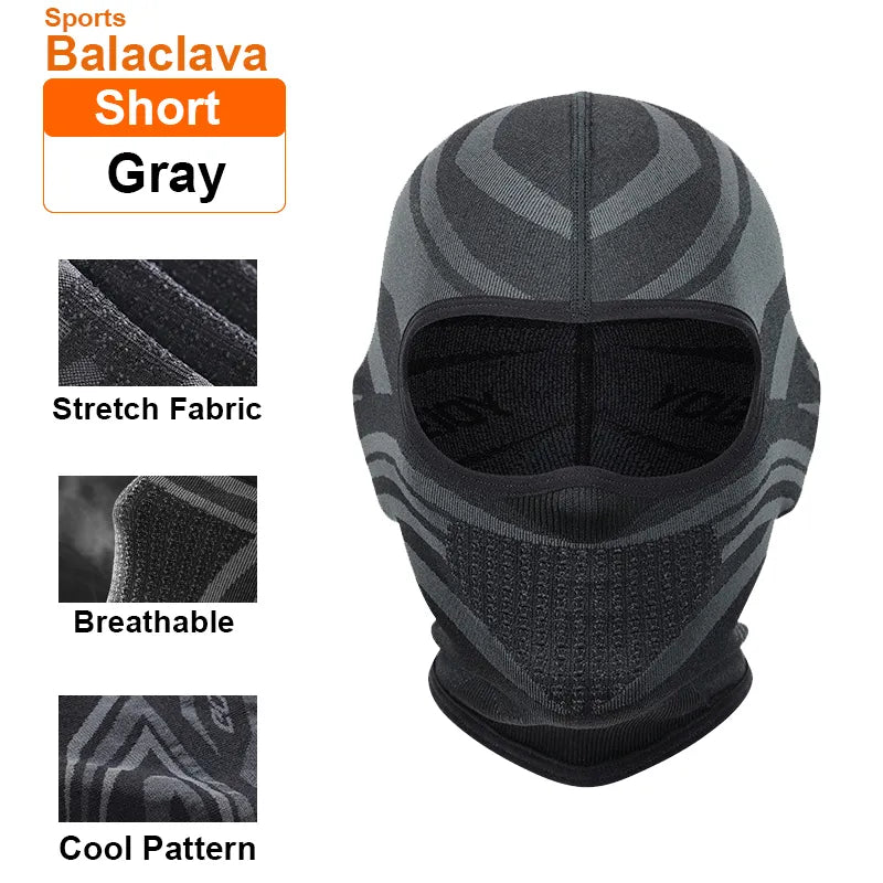 Sports Winter Thermal Cycling Face Mask Balaclava Head Cover Ski Bicycle Motocycle Windproof Soft Warm MTB Bike Hat Headwear-WAYBIKER