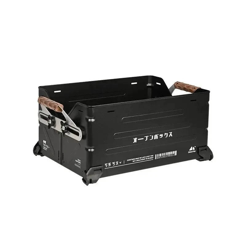 ShineTrip Outdoor Open Box Multifunctional Camping Storage Box Large Capacity Box Stackable Splicing  Camping Accessory ﻿-WAYBIKER