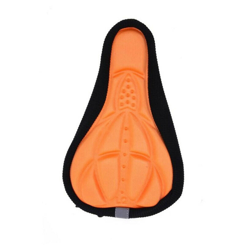 Soft 3D Padded Cycling Bicycle MTB Bike Saddle Seat Cover Cushion Sponge Foam Comfortable Saddles Mat Bicycle Accessory