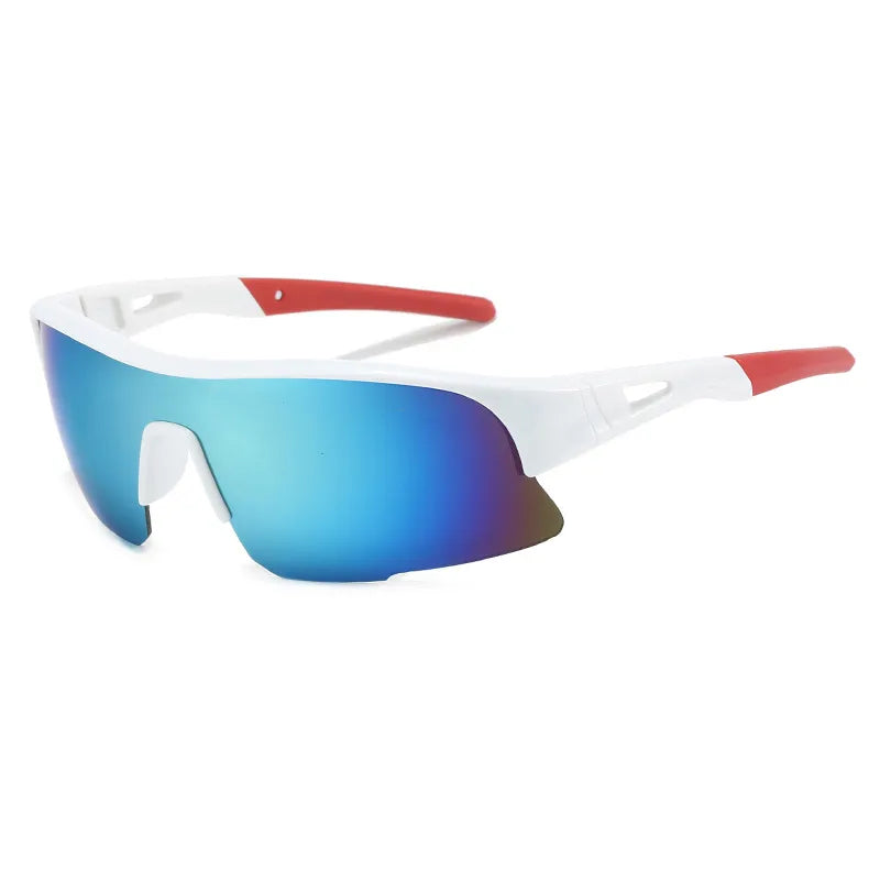 JSJM Riding Sunglasses Motorcycle Mountain Bike Goggles Outdoor Cycling Climbing Running Windproof Dustproof Sun Glasses UV400-WAYBIKER