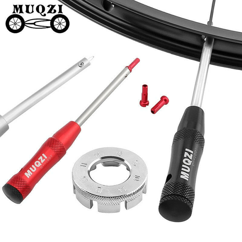 MUQZI Spoke Nipple Driver Tool MTB Bike Spoke Nipple Removal Installation Wrench Bicycle Spoke Nipple Insertion Tool