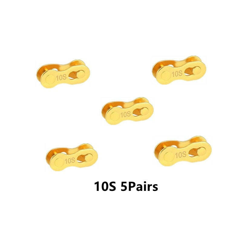 5Pairs 6/7/8/9/10/11 Speed or 4Pairs 12Speed Quick Link Bike Chain Repair Tool Bicycle Chain Joint Connector MTB Magic-WAYBIKER